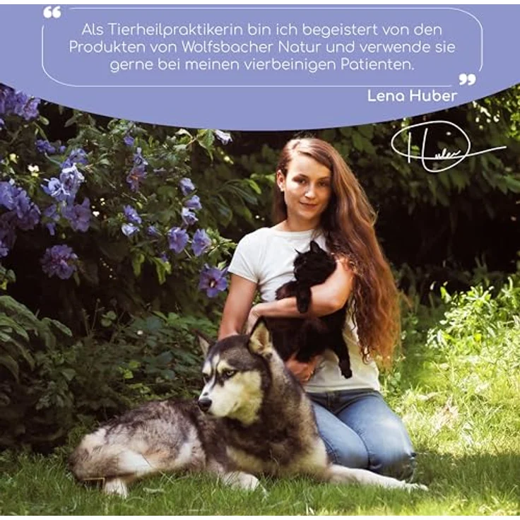 Wolfsbacher Bio Leinsamen Pellets, Fellwechsel Unterstützung für Hunde, Kaninchen und Pferde, reich an Omega-3, natürlich & rein – Bild 5