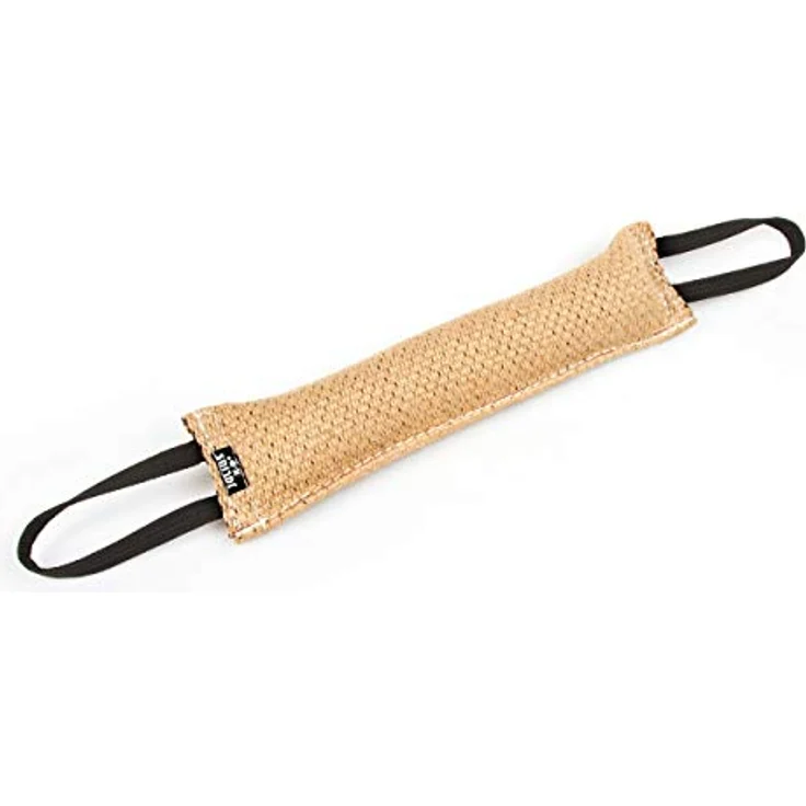 Julius-K9 K9 Dummy Jute 45 cm x 7 cm, Handgriff Snackbeutel für Hunde, robustes Hundespielzeug – Bild 1