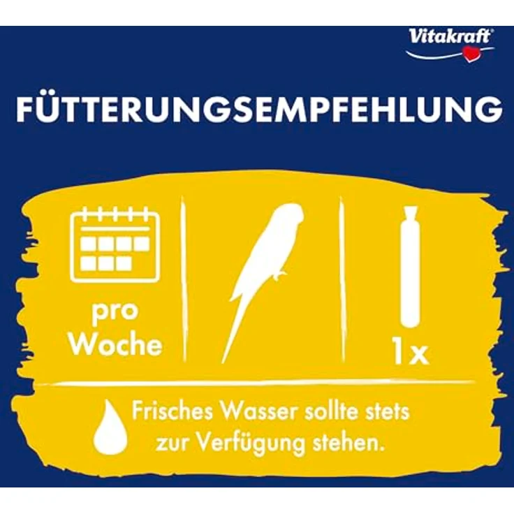 Vitakraft Kräcker Mix, Vogelsnack Knabberstangen, mit Ei, Grassamen, Aprikose, Feige, Honig und Sesam, zur Schnabelpflege, ohne Zuckerzusatz (10x 80g) – Bild 5