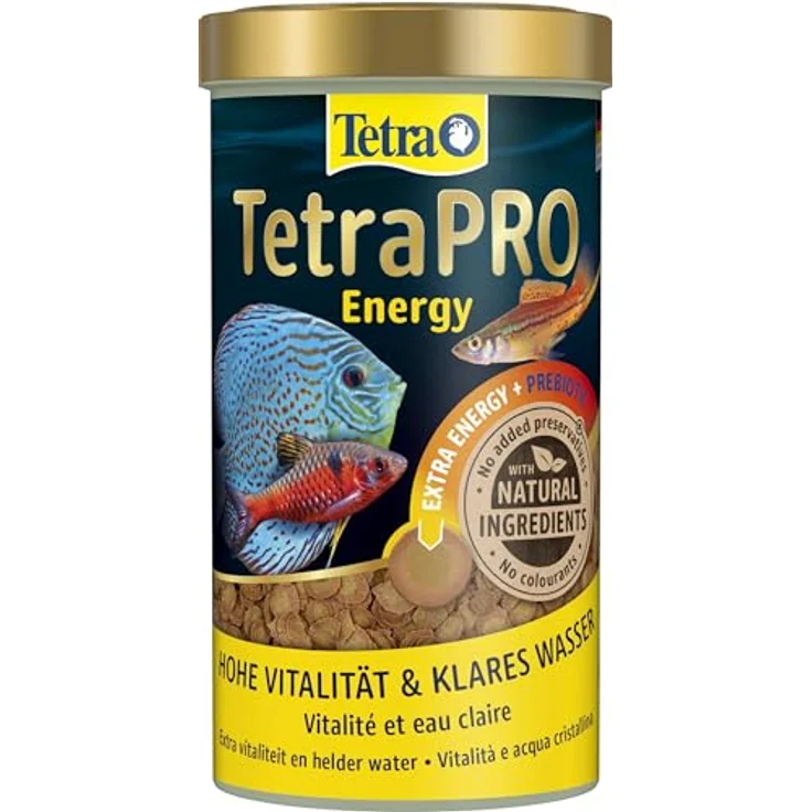 Tetra Pro Energy Multi-Crisps, Premium Fischfutter mit Energiekonzentrat und Vitaminen, 500 ml Dose – Bild 1