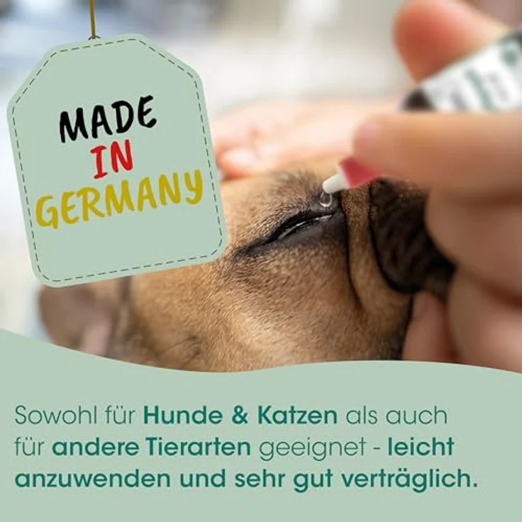 VeaVet Euphrasia 20ml Augenpflege für Hunde und Katzen – Bild 5