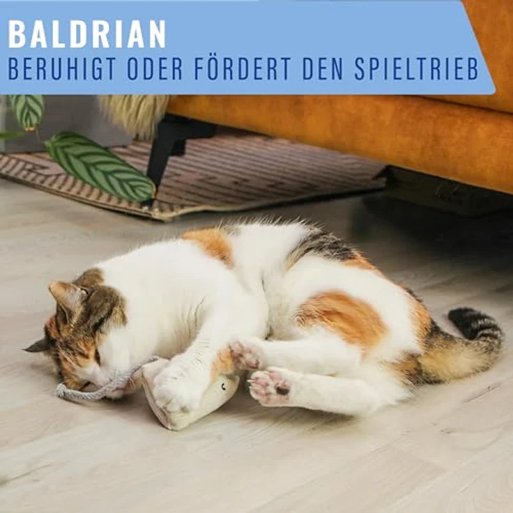 ne&no® 18x NACHFÜLL BALDRIAN SÄCKCHEN für Katzen Spielzeug - 100% natürlich, luftdicht verschlossen, kompatibel mit ne&no Katzen Spielzeug – Bild 2