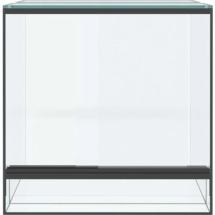 vidaXL Reptilien- und Amphibienhabitat, 30 x 30 x 30 cm, Weißes Glas, 360-Grad-Sicht, stapelbares Design, für Innen- und Außenbereich – Bild 5