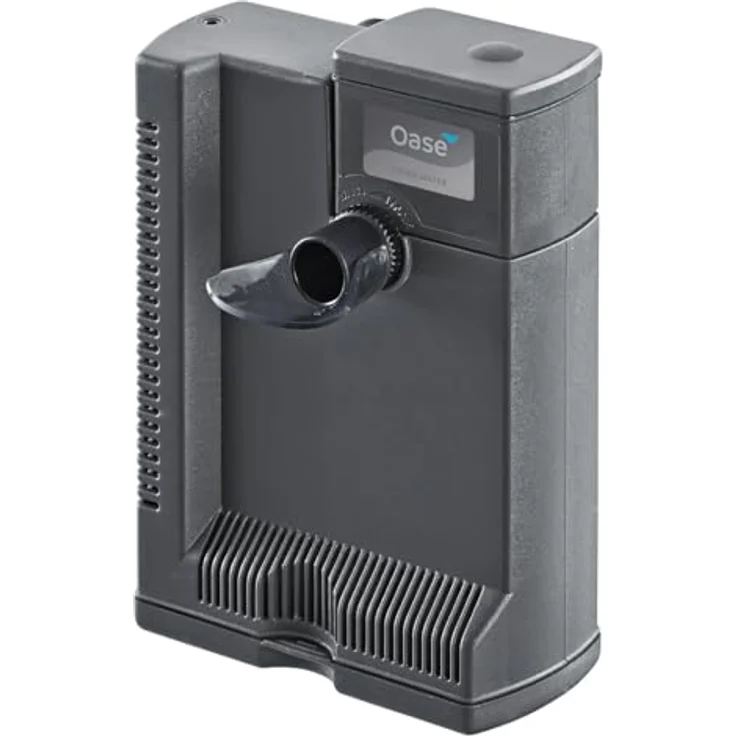 OASE 42662 BioCompact 50, Aquarium Innenfilter für Süß- und Meerwasser bis 50 l, regulierbare Wassermenge bis 240 l/h, energiesparend und leise – Bild 1