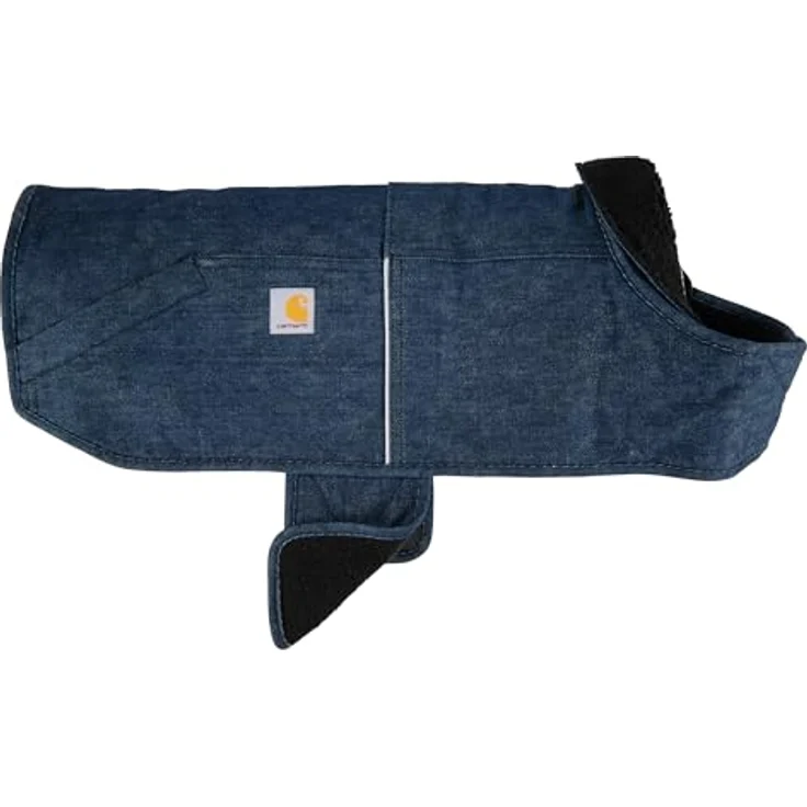 Carhartt Firm Duck Isolierter Hundemantel, Denim, strapazierfähig für kaltes Wetter, Größe M – Bild 1