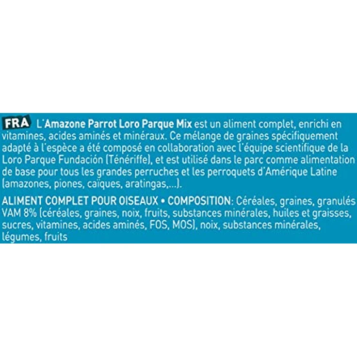 VERSELE-LAGA Prestige Loro Parque Amazonas-Papageienmischung, angereicherte Samenmischung für Amazonaspapageien, 15 kg – Bild 3