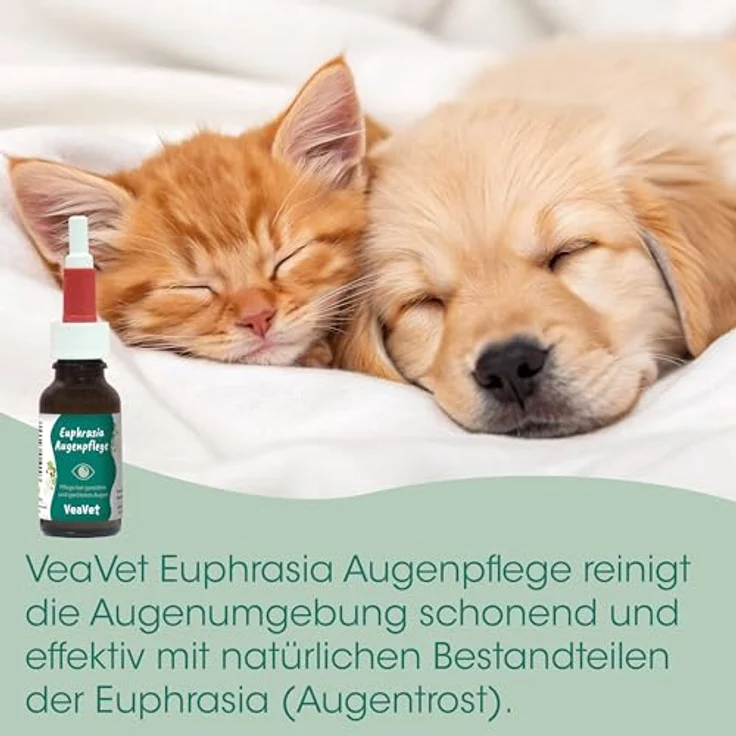 VeaVet Euphrasia 20ml Augenpflege für Hunde und Katzen – Bild 8