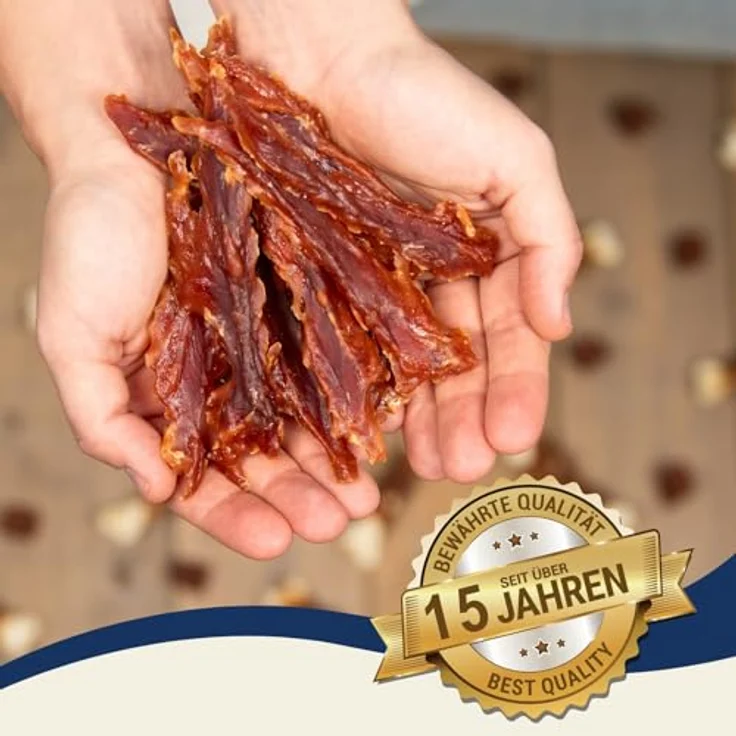 Lyra Pet® Entenbrust Kausnack für Hunde, 1 kg, proteinreich, fettarm und leicht verdaulich – Bild 4