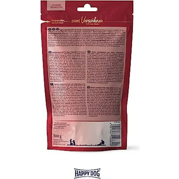 Happy Dog Kombi-Paket: Soft Snack India & Africa, weizenfrei, 6 x 100 g, herzförmig, ohne Zucker und Konservierungsstoffe, hergestellt in Deutschland – Bild 5