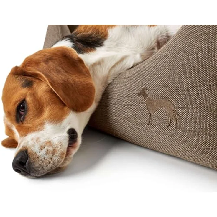 Hunter Hunde-Sofa Livingston braun M – 80x60 cm – Bild 6
