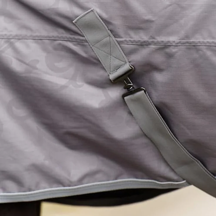 Imperial Riding Outdoordecke IRH Super-Dry 200 g, wasserdicht & atmungsaktiv, 600D Polyester, robuste Winterdecke für Pferde, elegantes Design, Farbe Tornado, Größe 115 – Bild 5
