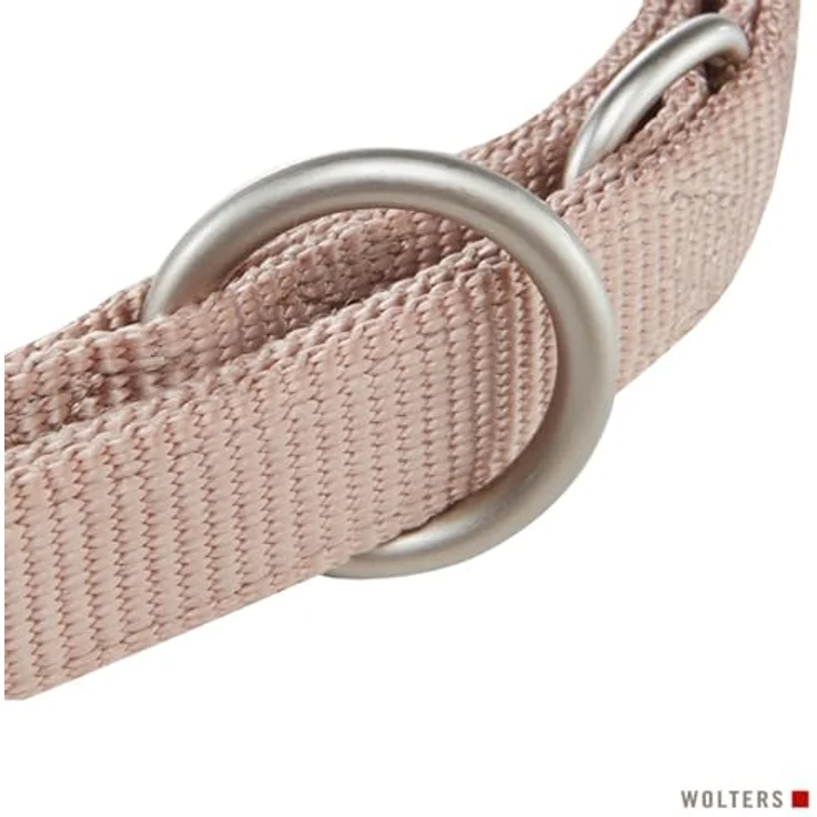 Wolters Professional Führleine extralang, verstellbare Hundeleine aus robustem Nylon, elfenbein L – Bild 2