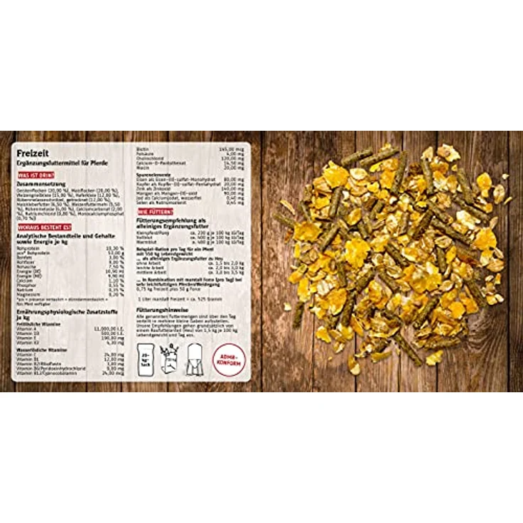 MARSTALL Premium-Pferdefutter Freizeit, für leicht beanpruchte Pferde, ohne Hafer, 20 kg – Bild 2