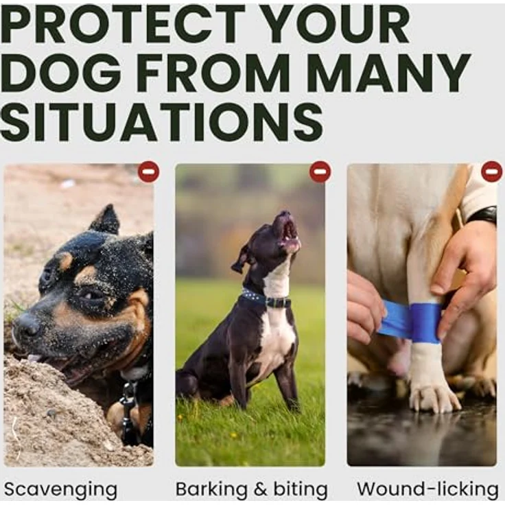 BRONZEDOG Hundemaulkorb, Verstellbarer Metalldrahtkorb aus PVC für Große und Sehr Große Hunde, Atmungsaktiv, Trinkfähig, Mit Lederbändern, Sicheres Training, Verhindert Beißen (Husky & Doberman) – Bild 5