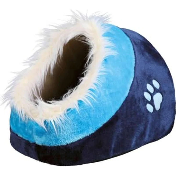 Trixie Kuschelhöhle Minou 35x26x41 cm dunkelblau-blau – Bild 2