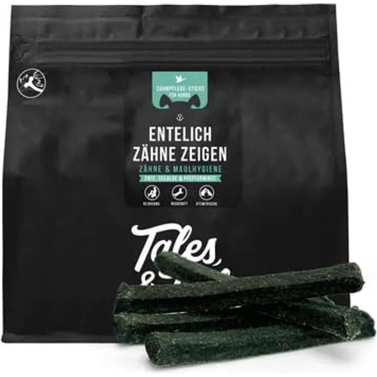 Tales & Tails LammTastisch InsZähniert, gesunder Hundesnack aus besten natürlichen Zutaten, 200g – Bild 1