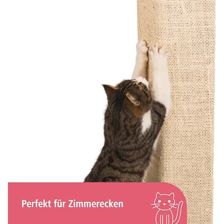 Kerbl Sisal Kratzbrett Kevin, 100x56cm, beige – Bild 4