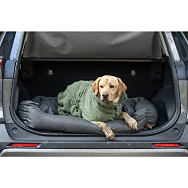 Rukka Medea Bademantel, XL Hundemantel aus 88% recyceltem Polyester, verstellbar mit Steckverschluss – Bild 4