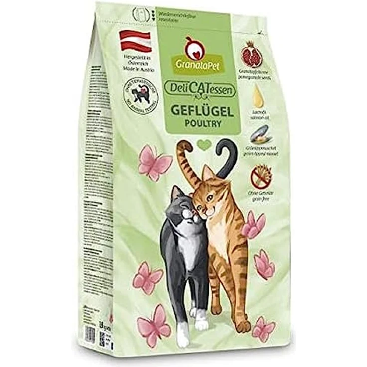 GranataPet DeliCatessen Adult Geflügel, Hochwertiges Katzen-Trockenfutter, 300g, Getreidefrei und proteinreich – Bild 2