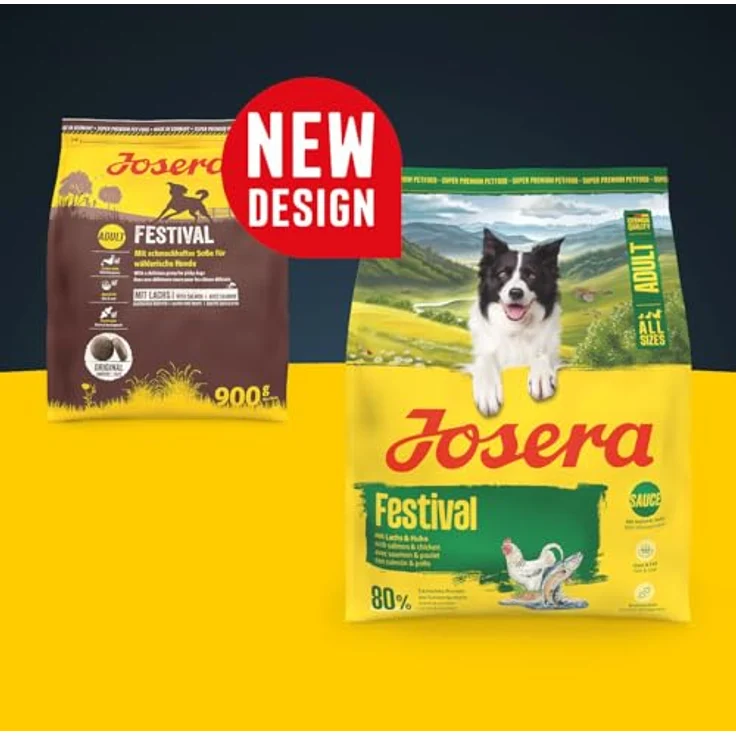Josera All Sizes Adult Festival, glutenfreies Hundefutter für ausgewachsene Hunde aller Rassen, 12,5 kg – Bild 2
