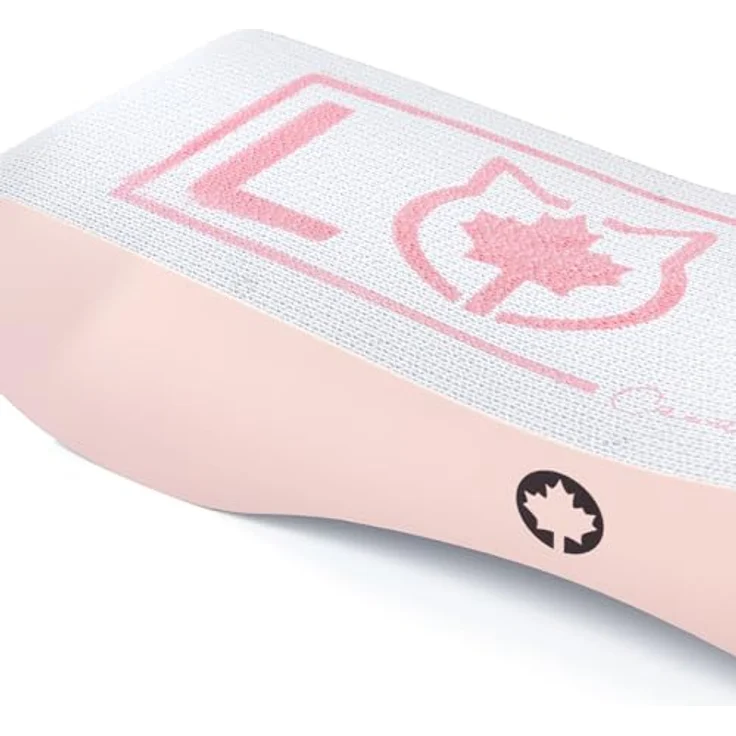CanadianCat Company Satellite 2.0 Kratzbrett für Katzen, rosa, inkl. Katzenminze, großzügige Kratzfläche, ergonomisches Design, robust und langlebig – Bild 5