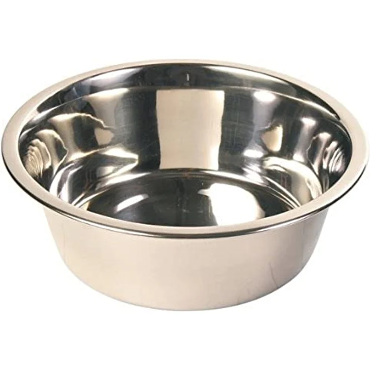Trixie Edelstahlnapf 2,8 l/ø 24 cm – Bild 2