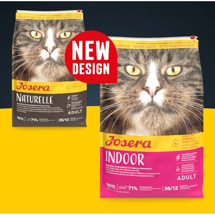 JOSERA Indoor Cat, Premium Trockenfutter für ausgewachsene sterilisierte Katzen, 10 kg, getreidefrei, mit Geflügel, moderater Fettgehalt zur Gewichtskontrolle – Bild 3