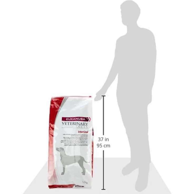 Eukanuba Veterinary Diet Dog Dry Intestinal Disorders, Trockenfutter für Erwachsene aller Rassen mit Huhn, 12 kg Bag – Bild 3