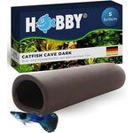 HOBBY Aquariendeko Catfish Cave S, 3,5x10 cm, dunkelbraun