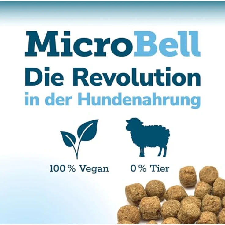 marsavet+ Marsavet MicroBell Snack – Vegane, hypoallergene Hundesnacks mit mikrobiellem Protein, gluten- und getreidefrei, 100 g – Bild 4