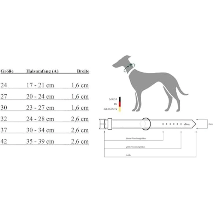Hunter Hunde-Halsband Diamond Petit rot-schwarz XXS-XS – Bild 4