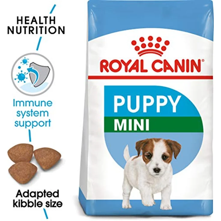 Royal Canin Mini Puppy, Trockenfutter für Welpen kleiner Hunderassen, 4.0 kg, Zahnsteinprophylaxe – Bild 2