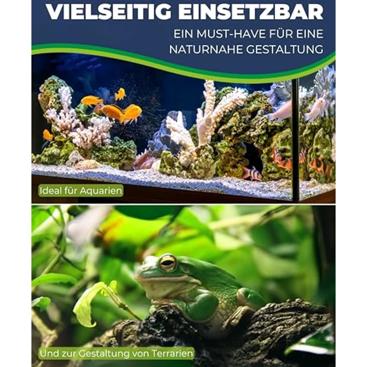 HOBBY Aquariendeko Amman Rock 2, Naturnahe Felsen in 30x17x11 cm, langlebig und wasserneutral – Bild 5