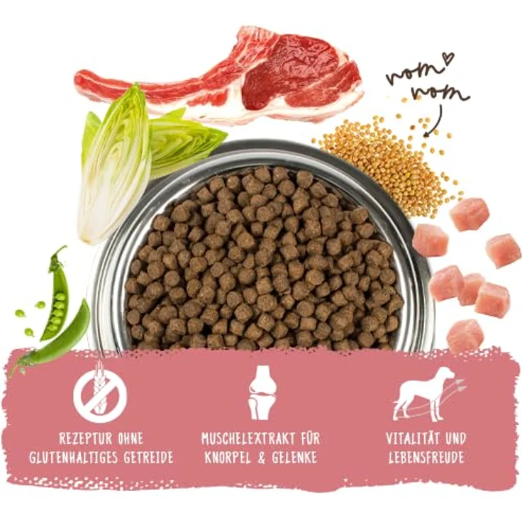 Bosch Mini Adult Lamm und Reis, glutenfreies Hundefutter für ernährungssensible Hunde, 15 kg – Bild 2