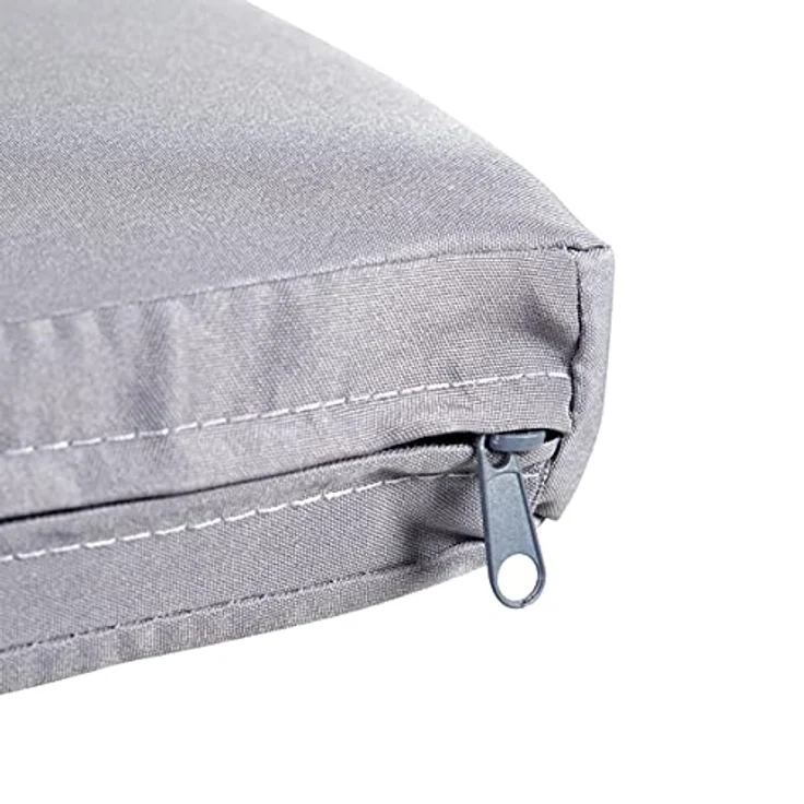 Greemotion Hunde-Sofa mit Dach Größe M, ca. 63 x 30-65 x 65 cm, stabiles Alu-Gestell, 5 kg, Hundebank, Hundeplatz, Outdoor – Bild 8
