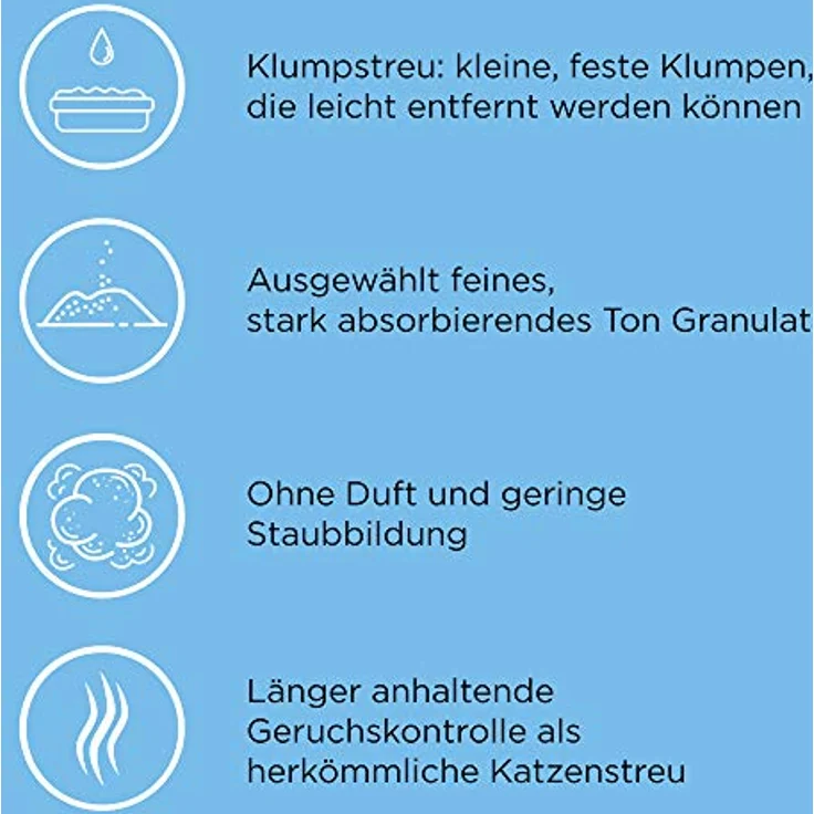 Catsan Hygiene Plus, Katzenstreu aus natürlichen Rohstoffen, 10L, bindet zuverlässig Gerüche und Feuchtigkeit mit Extra-Mineralschutz – Bild 2