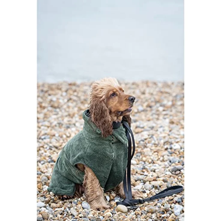 Rukka Medea Bademantel, XL Hundemantel aus 88% recyceltem Polyester, verstellbar mit Steckverschluss – Bild 8