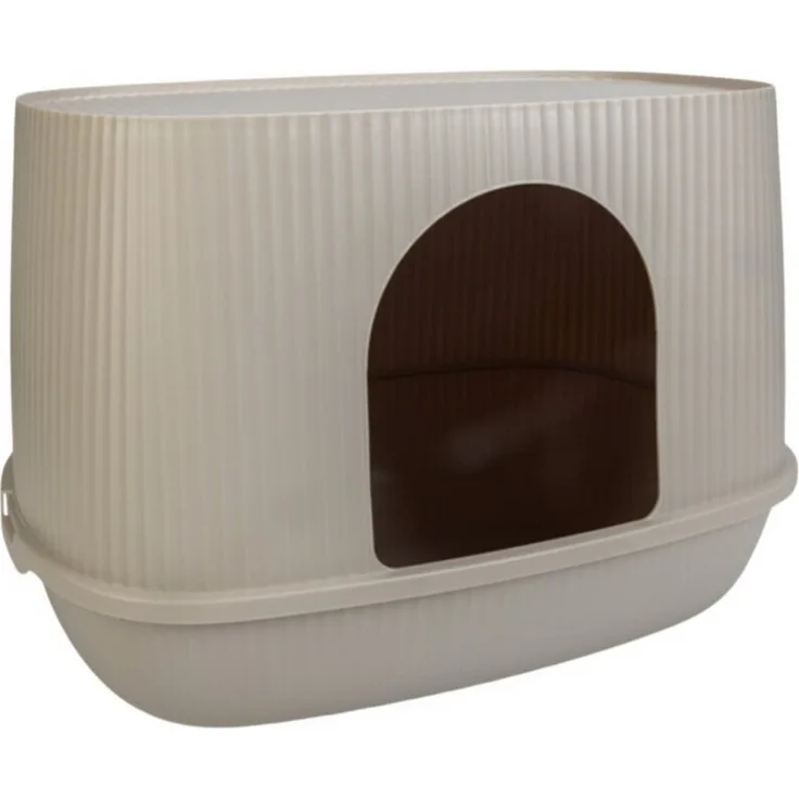 Savic Katzentoilette Moona, 57 x 39 x 39 cm, Farbe mokka
