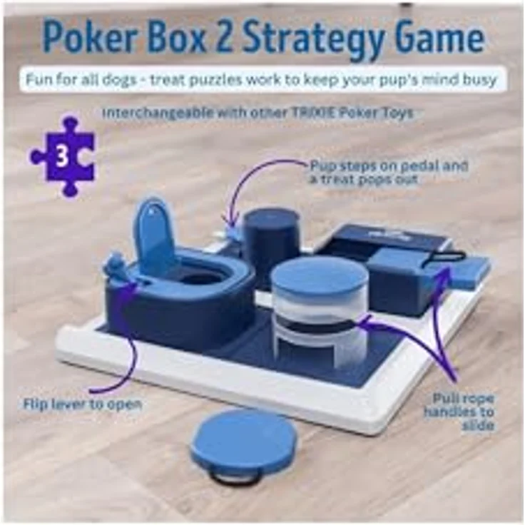 Trixie Dog Activity Strategiespiel Poker Box 2 – Bild 6