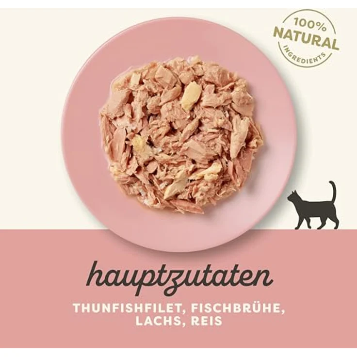 Applaws Natürliches Nassfutter für Katzen im Beutel, Thunfisch mit Lachs in Brühe, 12 x 70g, 100% natürlich, Premium-Protein, Omega-3 & 6 Boost – Bild 4