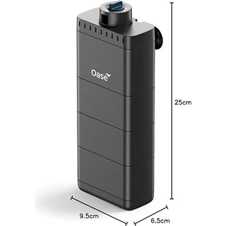 OASE 94107 EcoFlow 100, Aquarium Innenfilter mit Spraybar, für Süß- und Meerwasser bis 100 L, 4,5 W, einfaches Reinigungssystem – Bild 5