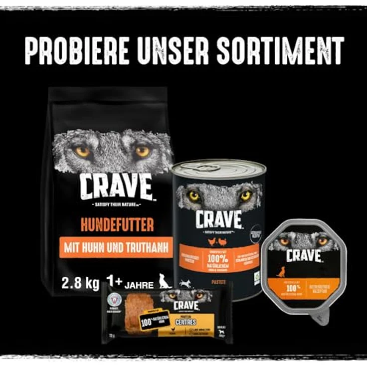 Crave Adult 6 x 400 g Hunde-Nassfutter, Lamm und Rind, proteinreich und ohne Zuckerzusatz – Bild 8