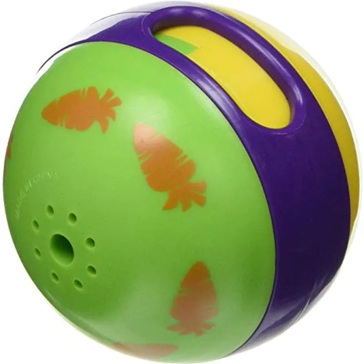TRIXIE TX-62781 Piłka Snack für Kaninchen, 6 cm, aus strapazierfähigem Material