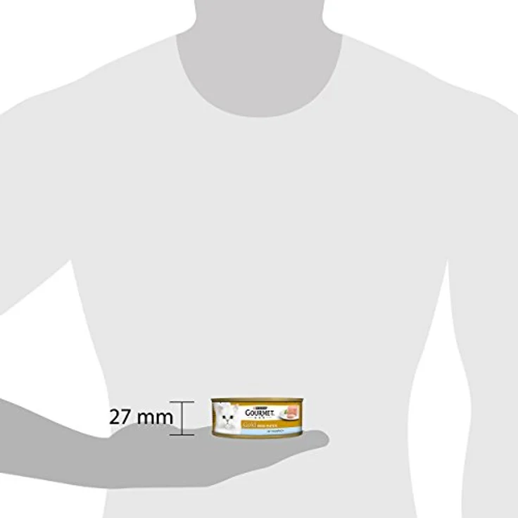 Gourmet Gold Katzenfutter Feine Pastete mit Thunfisch, 12 Dosen (12 x 85 g) - Hochwertiges Nassfutter für verwöhnte Katzen – Bild 3
