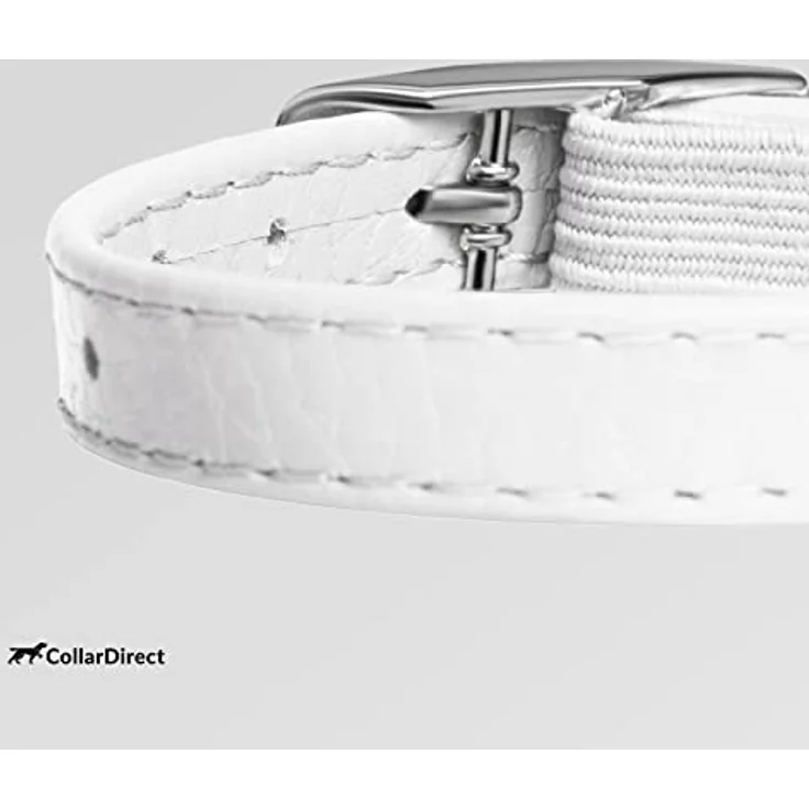 CollarDirect Leder-Katzenhalsband mit Abnehmbarer Glocke und Sicherheitsgummiband – Handgemacht, für kleine & große Katzen, verschiedene Farben verfügbar – Bild 4