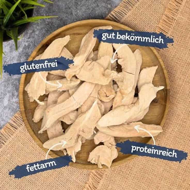Lyra Pet® 200 g gefriergetrocknete Entenbrust | Hundeleckerli für Welpen & Senioren | Proteinreicher, fettarmer Snacks | Wiederverschließbarer Zip-Beutel – Bild 2