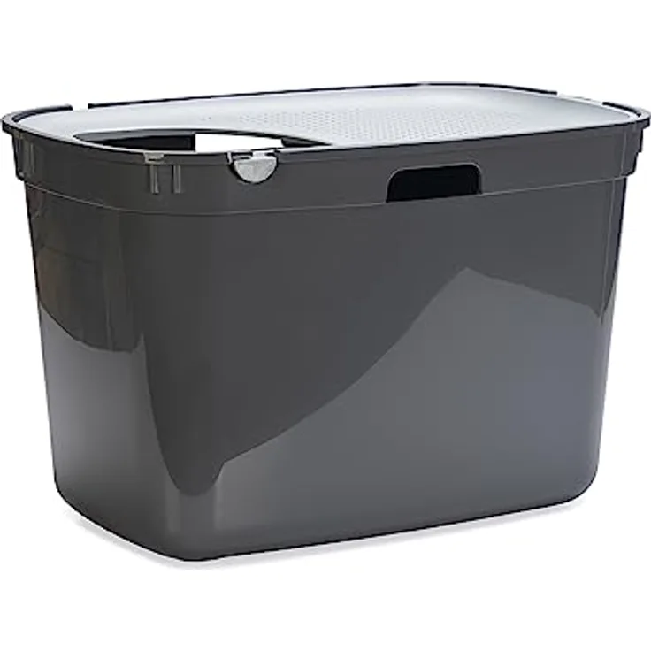 Karlie Katzentoilette Top, 59X39X38 cm, grau