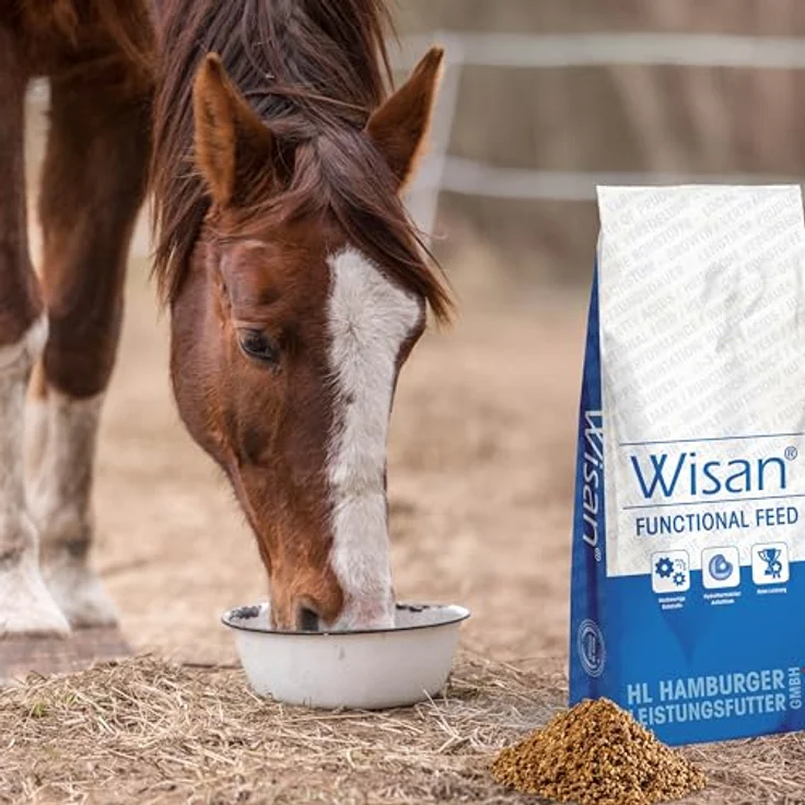 PANTO Wisan-Mais, 25 kg Kraftfutter für Pferde mit erhöhtem Energiebedarf, ideal für Sportpferde & Auffüttern, schmackhafte Mischung mit Leinsaat – Bild 3