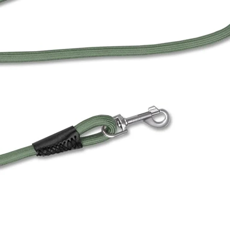 Curli Vario Comfort Leash Moss S, 2 Meter stufenlos einstellbare Hundeleine mit VARIO-LOCK-Buckle und stoßdämpfendem Nylonseil – Bild 2
