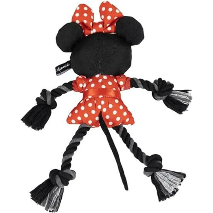 CERDÁ LIFE'S LITTLE MOMENTS Minnie Mouse Hundespielzeug mit Seil - Offizielle Disney Lizenz, Mehrfarbig – Bild 3
